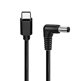 Câble d’alimentation certifié CE avec gaine PVC durable – comme remplacement fiable des câbles DC défectueux ou perdus avec un connecteur en fâillet de 5,5 mm (dimension interne de 2,5 mm)