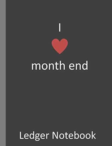 Ledger Notebook: Bookkeeping Notebook for accounting, record keeping and...