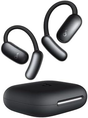 soundcore by Anker AeroFit 2 AI Assistant, Open-Ear-Kopfhörer, Hi-Res | druckfreier Sitz, doppelt so kräftiger Bass, Echtzeit-Übersetzung, 35 Stunden Wiedergabezeit, IP55