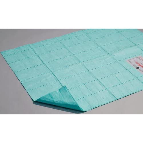 Aspen Surgical 83072 Surgisafe Seafoam Absorbent Mats, 30" x 72", Green (Pack of 30)