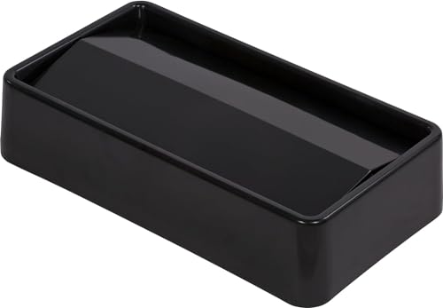 Tapa basurero plástico oscilante negra