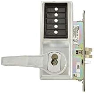 Push Button Lock, Entry, Key Override