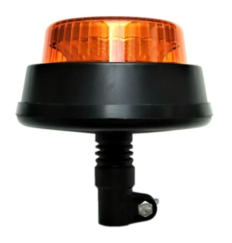 MelTruck® Luz LED giratoria de advertencia flexible 12 V 24 V flash para coches, camiones, tractores E9