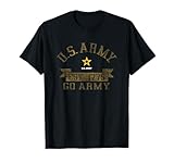 Military Army United States Vintage Go Black T-Shirt
