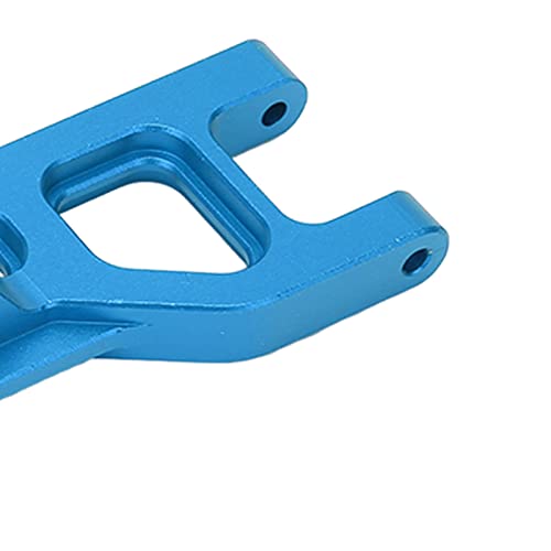 Para braços dianteiros 110 RC, design prático decorativo poroso liga de alumínio RC braços dianteiro