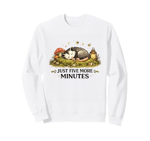 Just Five More Minutesm Possum Goblincore Opossum Nature �g���[�i�[