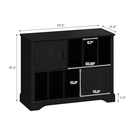 Athyrios Large Vinyl Record Player Stand