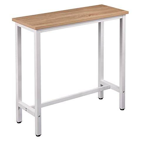 Mesa de Bar WOLTU Roble Claro Cover
