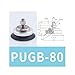 1Pcs PUG-30/40/50/60/80/100/120/150 PUGB-40/50/60/80/100/150 Black Flat 30 Degree Swinging Industrial Vacuum Suction Cup(PUGB-80)