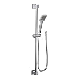 Moen S3879EP 90 Degree Modern Eco-Performance Handshower Handheld Shower with 30-Inch Slide Bar and...