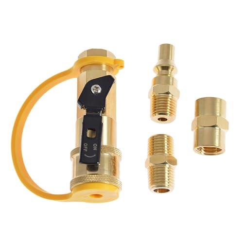 Accesorios de conexión rápida de propanos para camping y parrilla, herramienta de conexión de propanos, accesorios prácticos para parrillas de barbacoa
