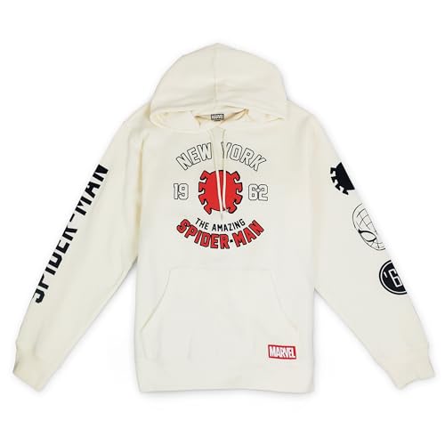 Marvel Men's Spiderman Classic Ny Spider Pullover Hoodie - Main Image