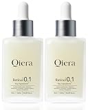 【純粋レチノール0.1配合】Qiera(キエラ) レチノール 美容液 30ml 2本セット ペプチド セラミド CICA ヒアルロン酸 ハリ ツヤ 透明感 保湿 エイジングケア 日本製