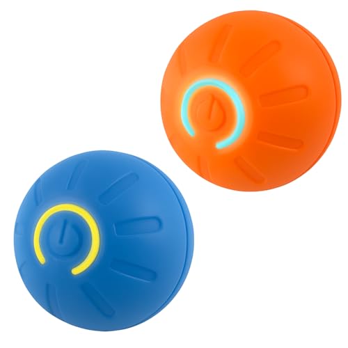 Interactive Self-Moving Dog Ball for Small Dogs
