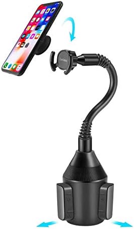 Lorima Cup Phone Holder for Car - Car Mount for Users Universal Adjustable Portable Car Cup Holder for Cell Phones