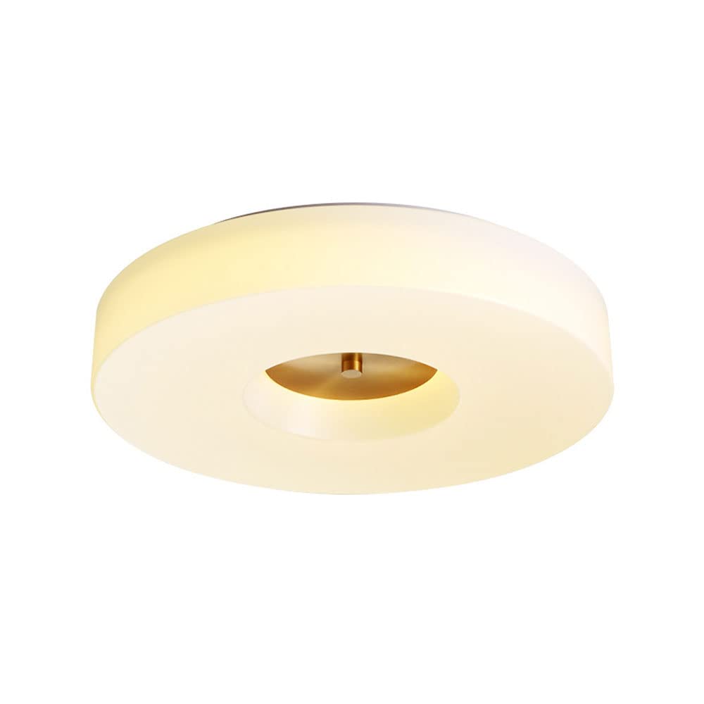 Plafonnier LED moderne et rond de 3.5 pouces pour couloir et balcon