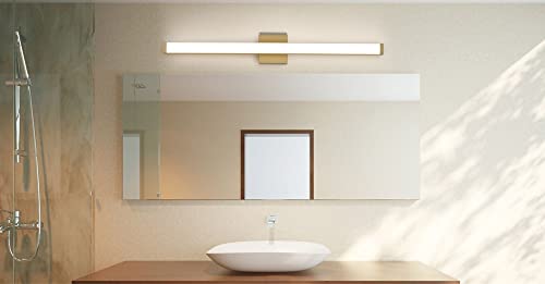 Image of Maxim Lighting Spec Bath Vanity Light | Bronze Aluminum Finish | Contemporary Indoor Light Fixture | Ideal for Bathrooms & Powder Rooms | Dimmable | Home Decor Light Fixture | 52000BZ