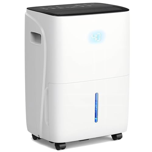 KISSAIR 80 Pint Dehumidifier for Basement and Home, Covers up to 4,500 Sq. Ft Ro...