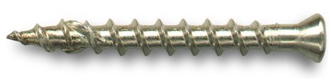 No. 8 x 1-1/2 in. L Square Trim Head Stainless Steel Stainless Steel Wood Screws 7.5 oz.