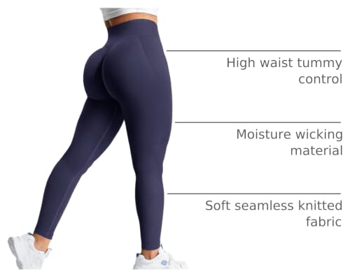 Image of YEOREO Boost Amplify Leggings for Women Seamless Scrunch Leggings | High Waist, Scrunch, Yoga, Athletic