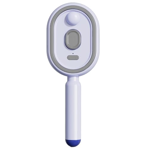 Cepillo Con Pulverizador De Agua - Masajeador Vibratorio Para El Cepillado,Con Luz, Cojín De Aire Eléctrico Y De Nebulización - Para Mujeres Y Niñas, Spa En Casa, Desenredado Y