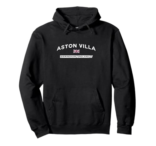 Aston Villa Town of Birmingham, England UK Pullover Hoodie