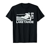 Retro Ski Lake Tahoe - Vintage Snow Ski T-Shirt