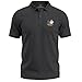 Produktbild Neverless® Poloshirt Herren mit Bär Naturmotiv-Kurzarm Polohemd aus Baumwolle-Outdoor-inspiriertes Logodesign Modern Fit Fashion Dunkelgrau-Melange XL