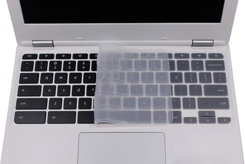 Protector de teclado YYubao compatible con Chromebook ASUS miniatura 3