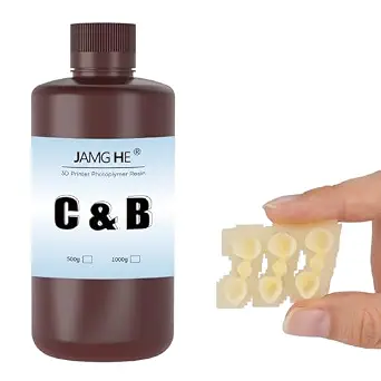 JAMG HE 405 nm Dental Resin for 3D Printing, 500g