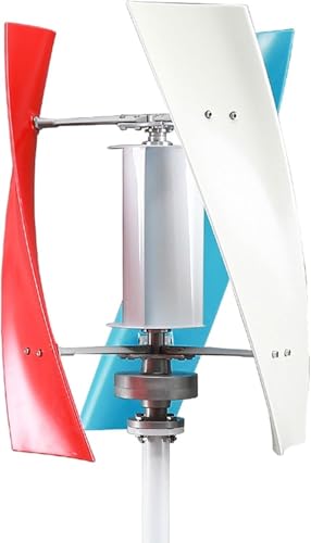 Kit generador de turbina eólica con Controlador de Carga, Equipo productor de Electricidad Vertical, generador de turbina eólica de Eje Vertical Mejorado de 10000W/12000W, levitación magnéti