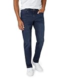 Chaps Men's Jeans - Regular Fit Straight Leg Jean - Stretch Comfort Denim Jeans for Men, Size 30W x