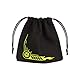 Q-Workshop BGA45 - Galactic Black & Yellow Dice Bag