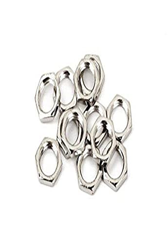 Fender nickel 001 6352 049 Potentiometer Nuts (12)