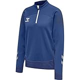 hummel tennis shorts  Hummel Damen Sweatshirt Lead Half Zip 207424 True Blue XS