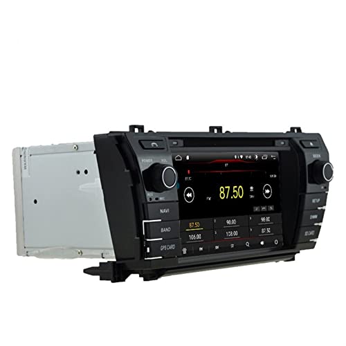 SFUO WiFi GPS Navigation 2 Radio DIN Radio Multimedia Stéréo Auto Audio Dsp Android 11 DVD Le Joueur Convient à Toyota Corolla 2014