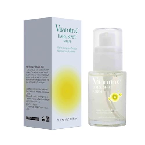 2PCS Vitamin C Serum Moisturizing Brightens Skin Repair Smooth Facial Essence Serum Fading Dark Spots
