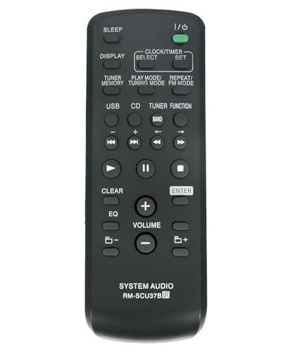 ROLLGAN RM-SCU37B Remoto di ricambio Compatibile con Sony Audio System