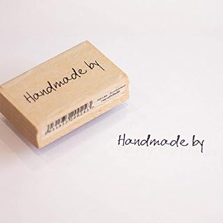 Art Stamps 6014B Scribbled Handmade By Stamp, Black, Medium