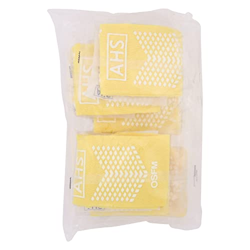Slipper Socks | Yellow One Size Fits Most Hospital Socks | Grip Socks with Elastic Cuff | Case of 48 Pairs4