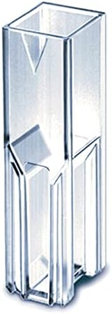 BrandTech 759075D Polystyrene 1.5-3mL Semi-Micro Spectrophotometry Cuvette (Pack of 500)