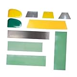 【Versátiles】Los esparcidores de masilla para carrocería son ideales para aplicación de masilla para carrocería, eliminación de pintura, proyectos de bricolaje y manipulación de papel tapiz, satisfaciendo diversas necesidades de reparación y renovación.