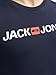 Jack & Jones Jjecorp Logo tee SS Crew Neck Noos Camiseta, Azul...