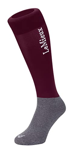 LeMieux My Competition Horse Riding Socks with Closely Woven Foot, Topside Seam and Micro Weight Stretch - Twin Pack