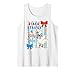 4th Of July Silly Goose Coquette Stars Stripes & Silly Vibes Tank Top