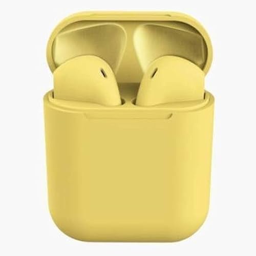Wireless Earbuds – Bluetooth 5.0 (YELLOW)