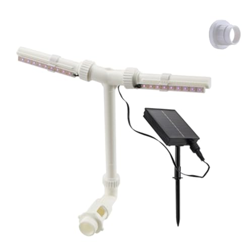 高さ調節可能なリモコン付きソーラー噴水 & 裏庭プール用の 11 色のライト LED ソーラー噴水