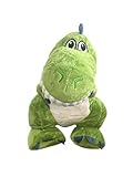 PAX Peluche de Dinosaurio T-Rex, Verde Suave, 25 cm, Juguete Infantil