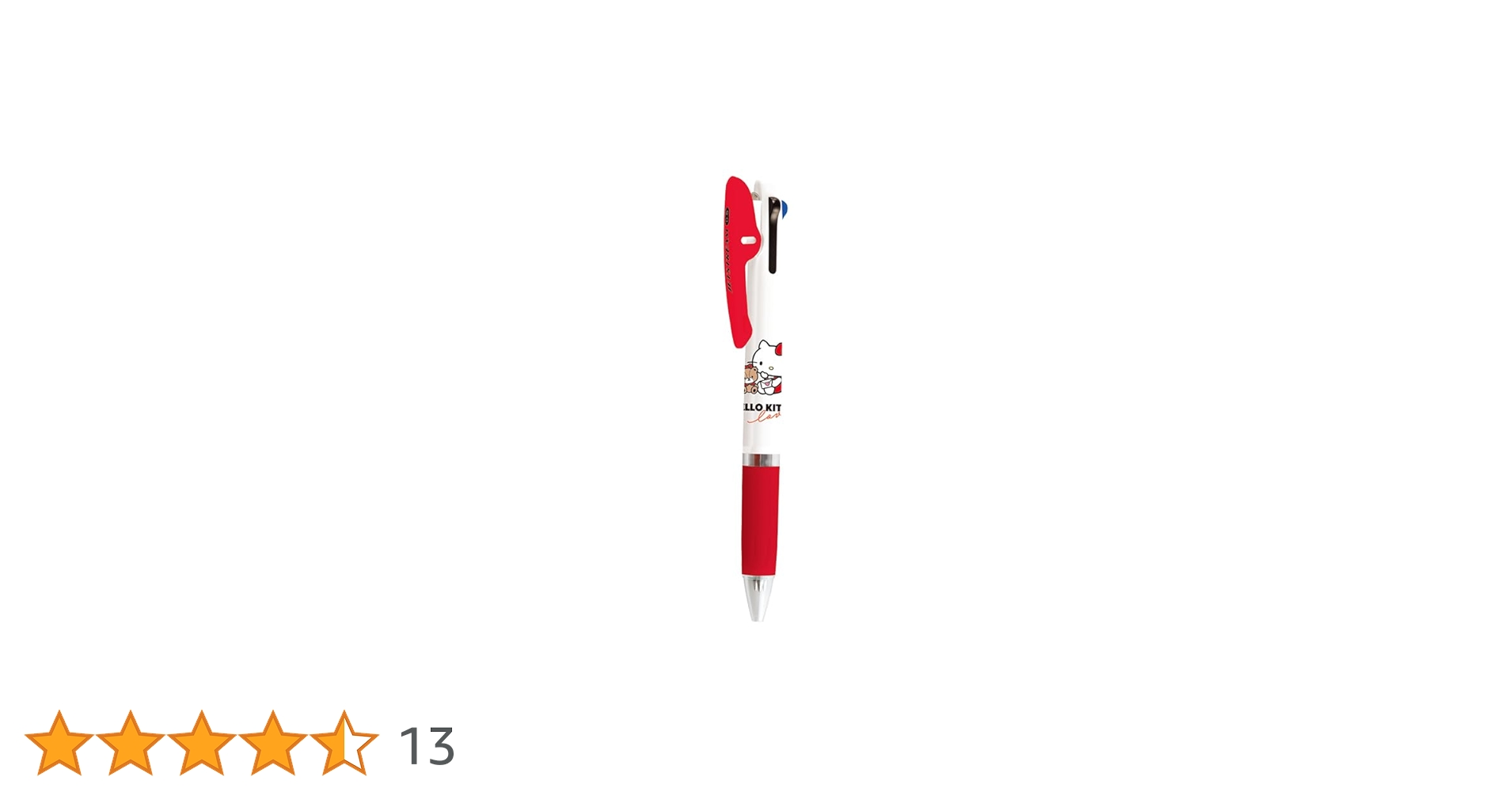 キティ　紀伊国屋　3色ボールペン ハローキティ優美蒔絵3（2色ボールペン+シャープペンシル