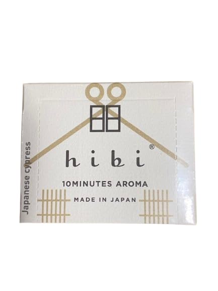 Hibi 檜 ラージボックス 30スティック 10分間アロマ